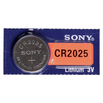 Sony Lithium Knapp Cell Batteri, CR2025, 3 Volt